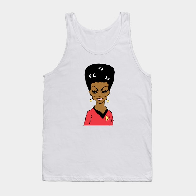 UHURA FAN ART!! Tank Top by cartoonistguy